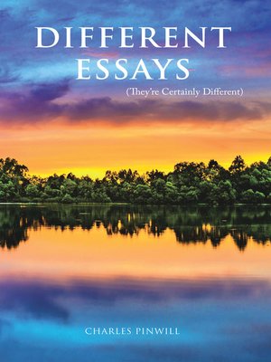 cover image of Different Essays